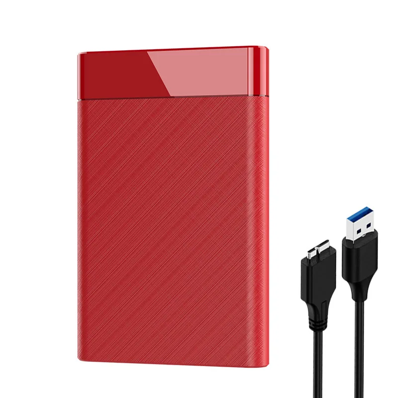 Carcasa de disco duro USB de 3,0 a 2,5 pulgadas, caja de ABS para disco duro SATA, funda HD externa para PC, ordenador portátil, PS4/5