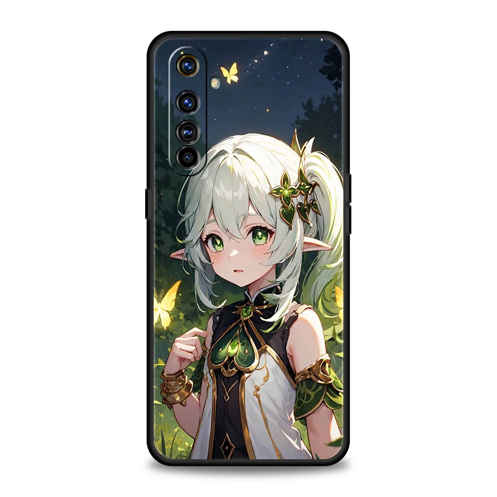 Genshin-funda de teléfono Nahida de impacto para Realme 13 12 11 10 9 8 5G 7 C25 C35 GT5 GT3 GT2 Pro Plus para Realme GT Neo 2 3 3T 5 - imagen 2