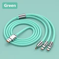 Green 3 in 1 Cable