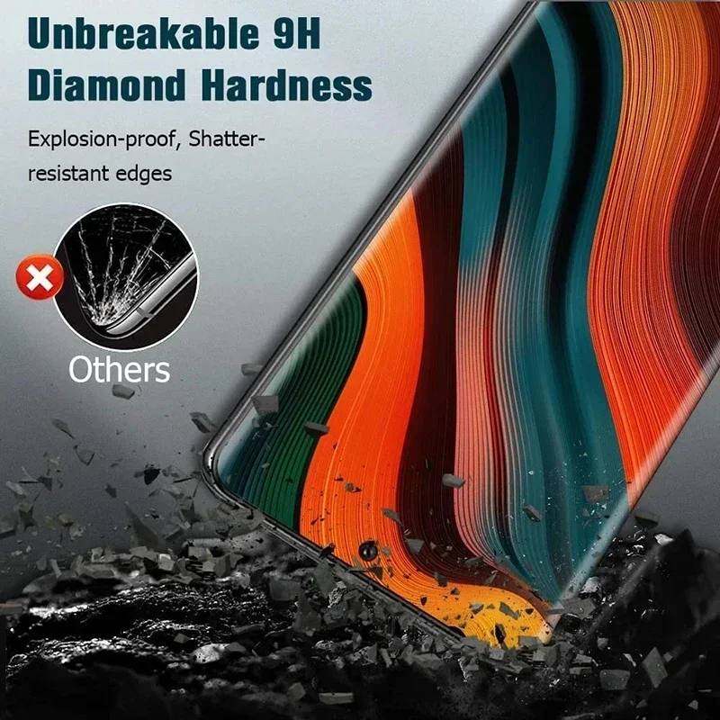 Protector de pantalla de vidrio templado para Samsung Galaxy S24, S22, S21, S23, Ultra, S20 Plus, Note 9, 10, 20, S10, S9, 3 unidades - imagen 5