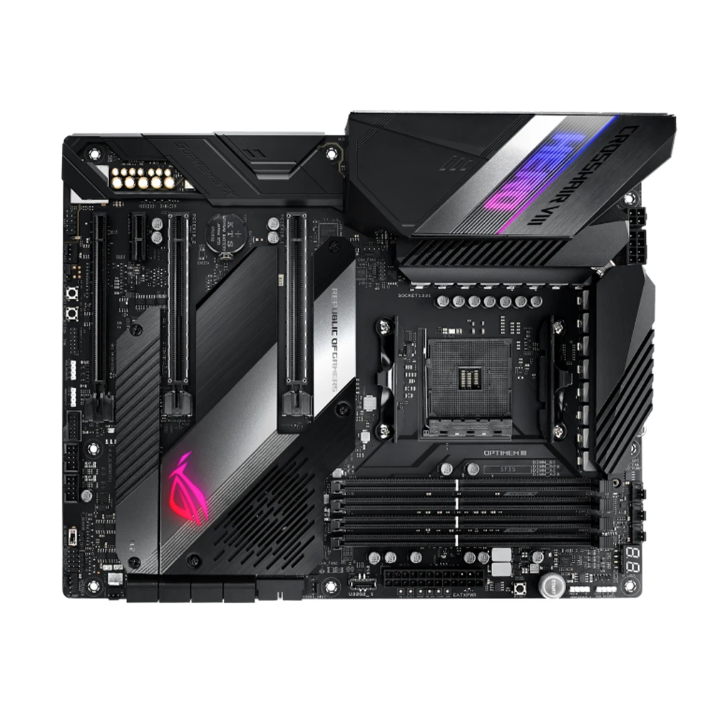 Placa base ASUS ROG CROSSHAIR VIII HERO X570 ATX Gaming AM4 compatible con placa base 5500 5600G 5700X 5800X3D CPU DDR4 NVME M.2 - imagen 5
