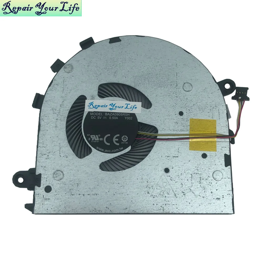 Ventilador de refrigeración de CPU para ordenador portátil HuaWei Matebook D MRC-W50 MRC-W60 W00 PL-W19 PL-W09 BAZA0905R5H Y001 Y002 radiador enfriador de PC portátil - imagen 2