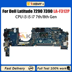Placa base Dell Latitude 7290 7390 – Intel Core i3 i5 i7 8ª Gen