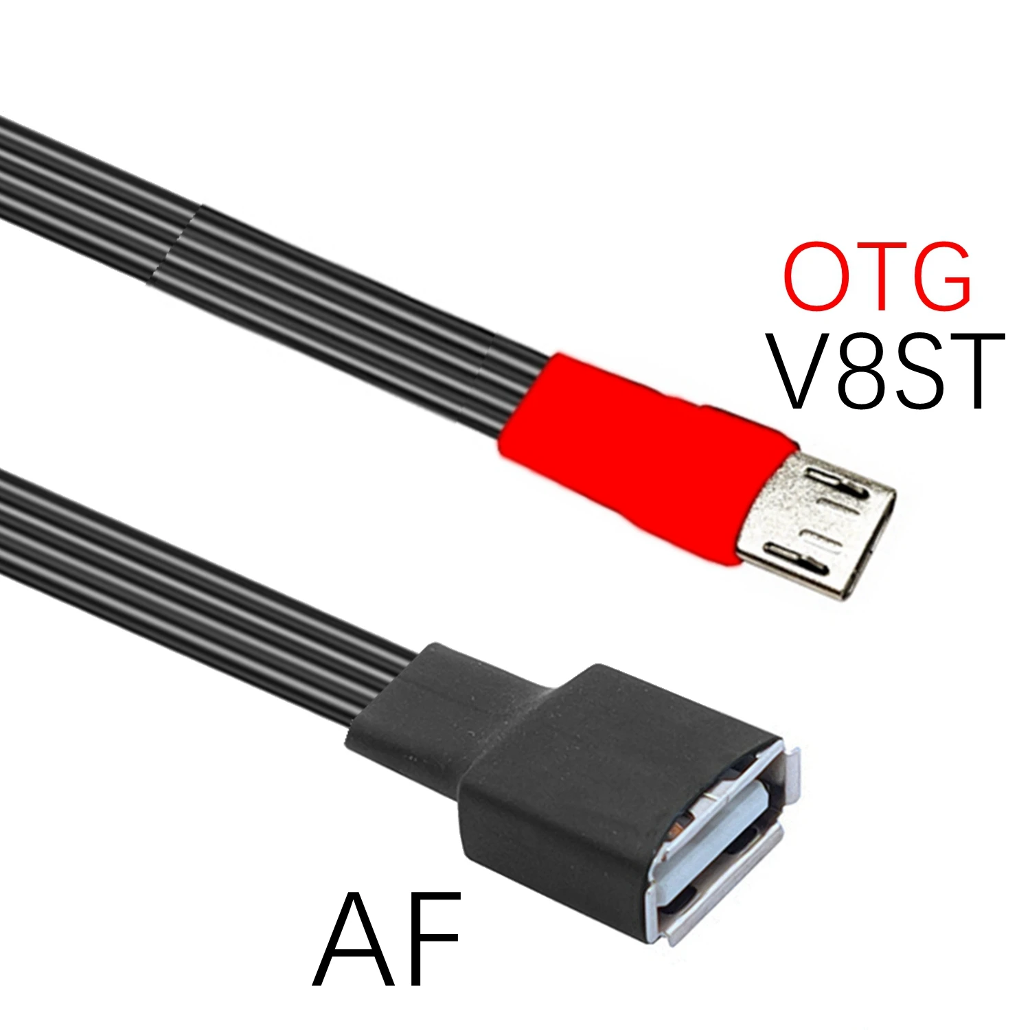 Adaptador Micro USB OTG de 90 grados para Fire Stick TV Snes mini Classic Nes Mini con fuente de alimentación en ángulo izquierdo y derecho