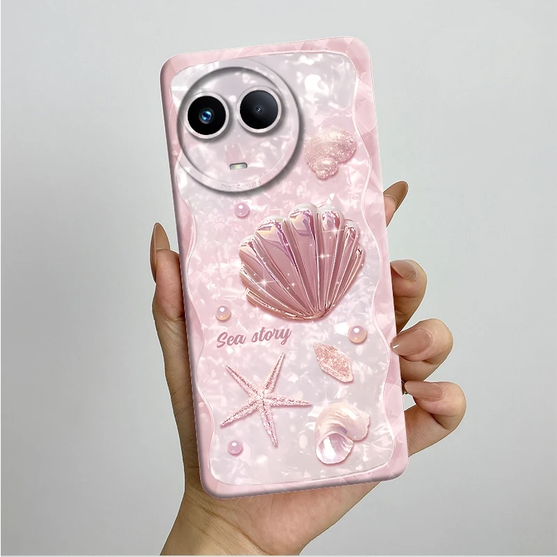 Para Realme V50 funda estética bonita mariposa flores a prueba de golpes funda de silicona suave para Realme V50S RMX3783 funda de teléfono - imagen 3