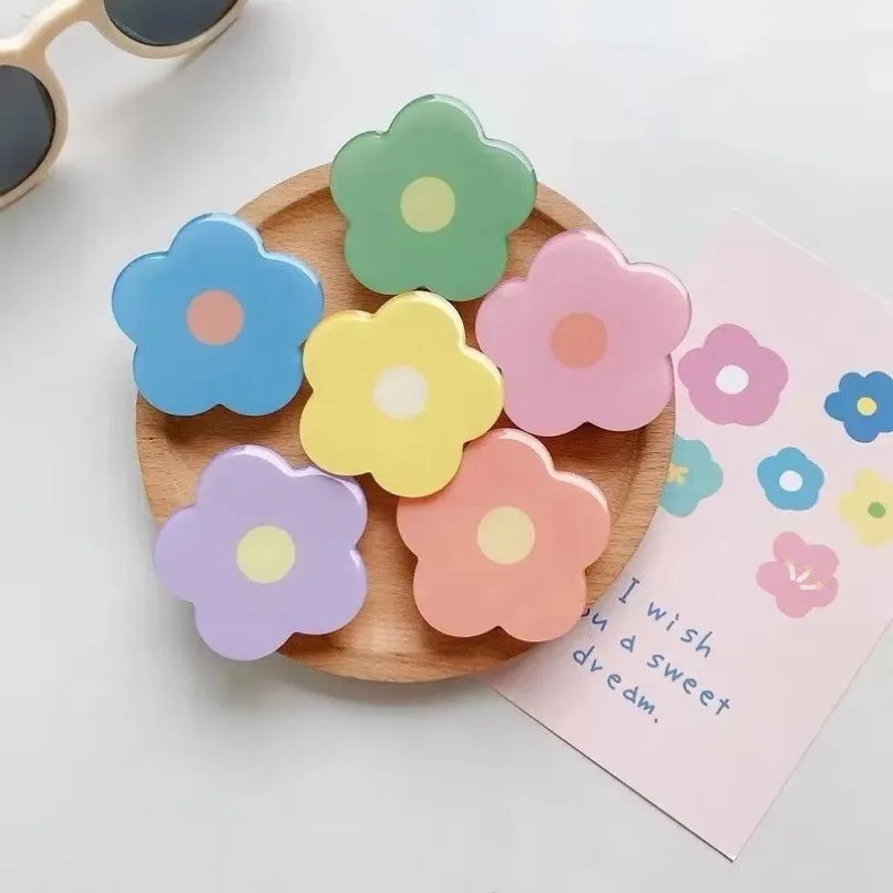 1 Uds Ins viento gota pegamento flor funda de teléfono soporte de escritorio plegable soporte perezoso para iPhone 16 Samsung Xiaomi accesorios de funda de teléfono - imagen 4