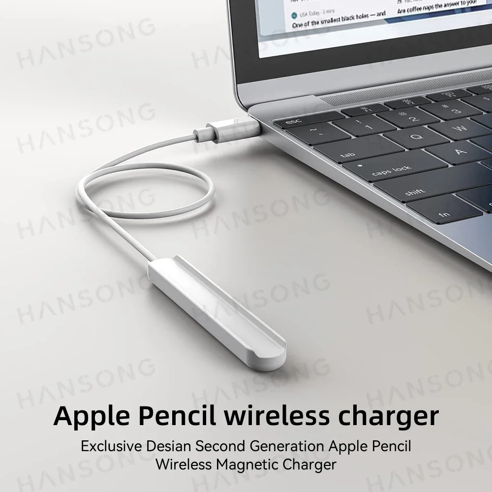 Para Apple Pencil 2a generación cargador inalámbrico para carga magnética iPad lápiz cargador Apple Pencil Accesorios - imagen 4