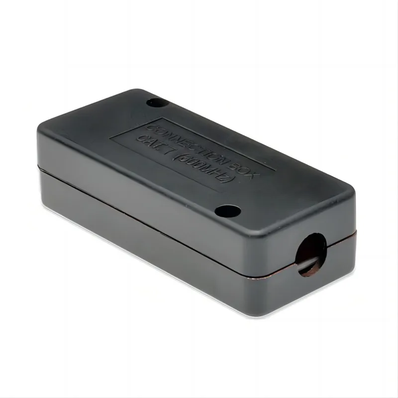 Linkwylan CAT7 RJ45 caja de conexiones adaptador de red 600MHz Cable LAN Ethernet adaptador de conexión LSA caja de extensión de extensión RJ45 - imagen 5