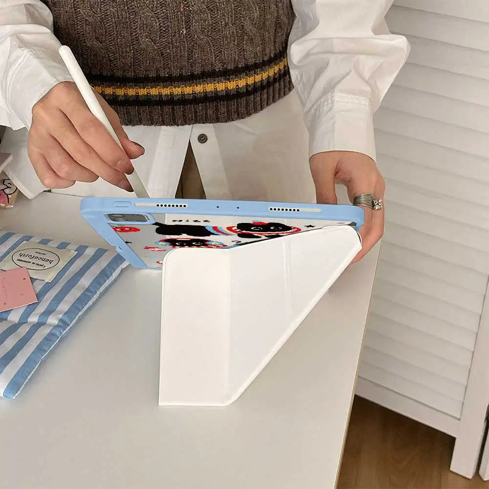 Estuche tipo Y con portalápices para iPad 10.a/11a generación (A16) 11" /iPad Pro 11" (4/5 Gen, M2/M3/M4) /Air 9 8.7" /Air 9 Plus 11" - imagen 5