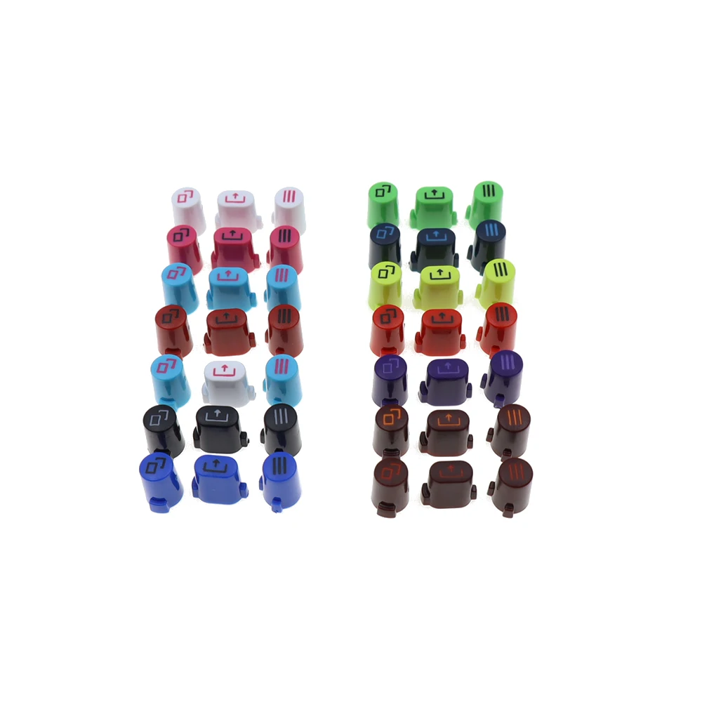 1 Juego de mango de juego de repuesto, menú de selección compartido, inicio en casa, botón de tecla con logotipo trasero para controlador Xbox Series S X - imagen 2