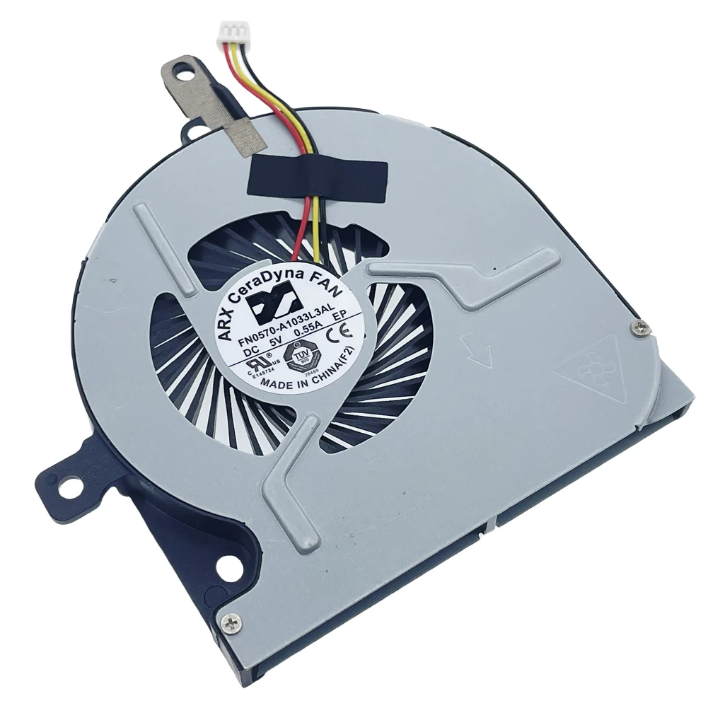 Ventilador de repuesto para Toshiba Satellite C50-B, C50D-B, C50DT-B, C50T-B, C55-B, serie C55D-B, DC28000EPR0 - imagen 3