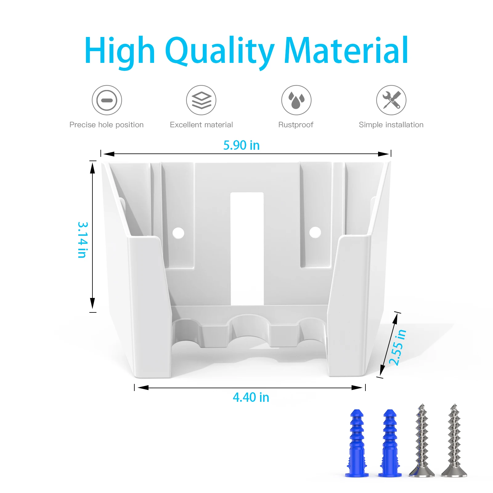 EDUP SK0006 Starlink Soportes de fuente de alimentación planos de alto rendimiento Starlink de alto rendimiento Soporte de pared Compatible con Starlink - imagen 2