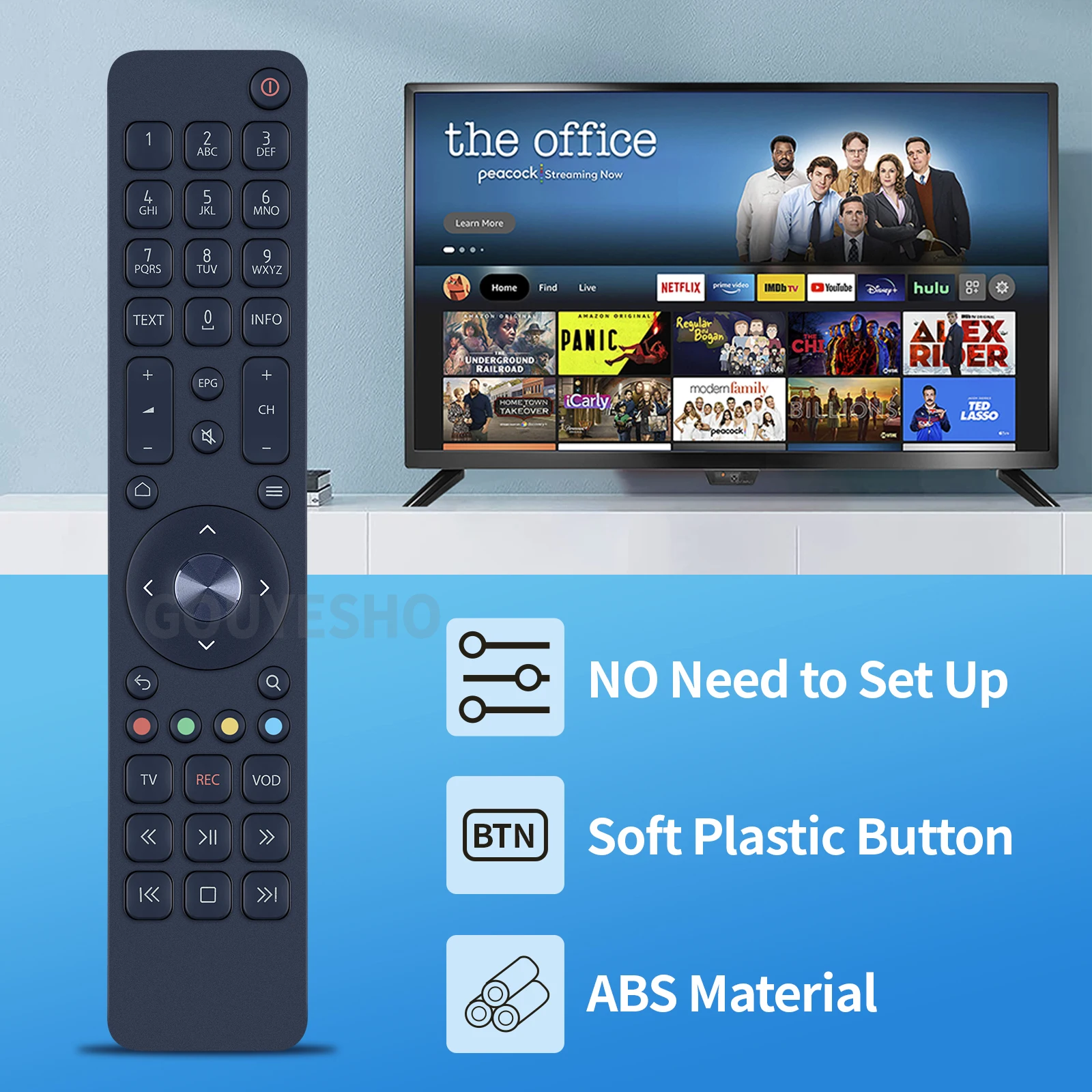 Nuevo mando a distancia para ARRIS RC 3384102 /01B, VIP4302, VIP4402, VIP5305 IR, TV Sledovani - imagen 3