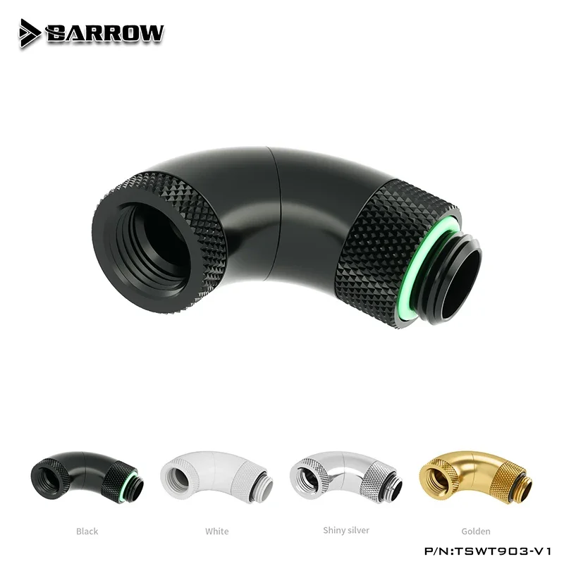 Barrow Adaptador Giratorio Agua PC 90° 180° Multiángulo - imagen 3