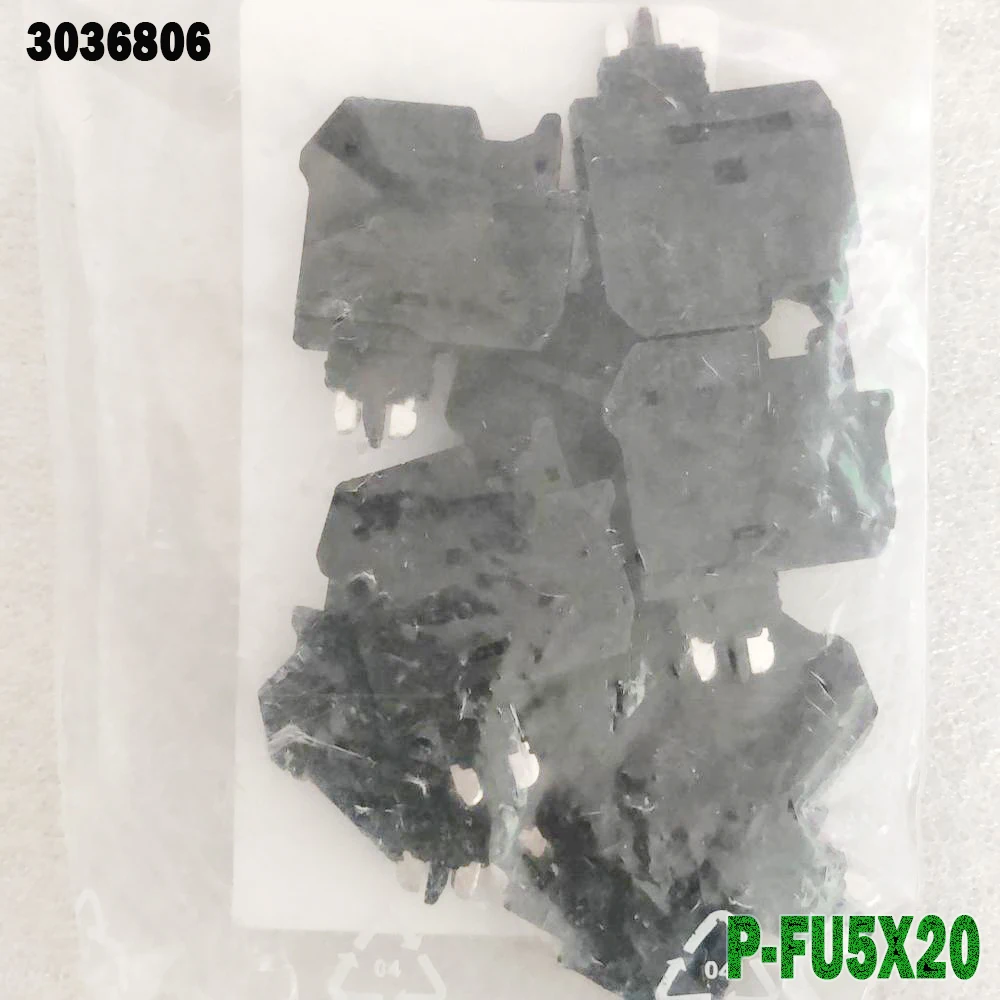 10/Uds para enchufe de fusible para Phoenix Work Good P-FU5X20 3036806 - imagen 2