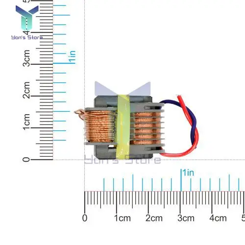 1/3 Uds 15KV alta frecuencia DC generador de encendido de arco de alto voltaje inversor Boost Step Up 18650 Kit DIY transformador de núcleo U 3,7 V - imagen 3