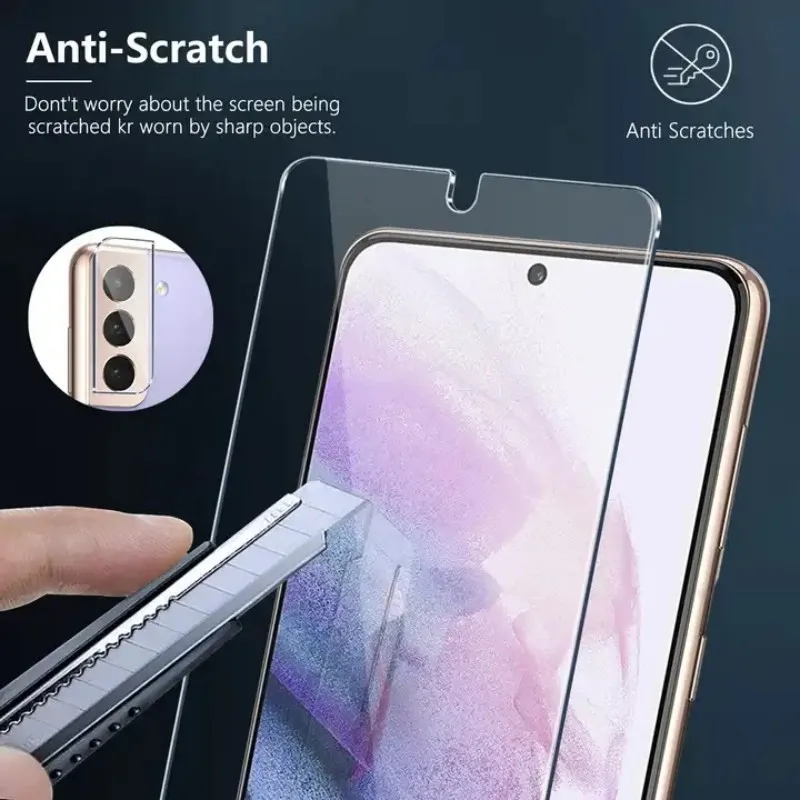 Película de vidrio templado para Samsung Galaxy A13 A52 A53 A33 A32 A22 A73 5G Protector de pantalla en Samsung A52S A21S A51 50 A72 A71 vidrio - imagen 4