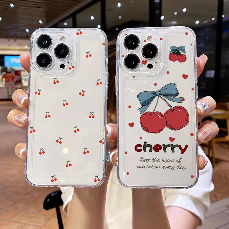 Pantalla de Margarita Cereza Roja Funda para Samsung Galaxy A56 5G A55 A16 A15 A36 A54 A52 A53 A14 A05 A05S A06 A25 A26 A33 A34 A35 A32 - imagen 4