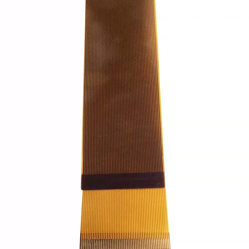 Cable Flexible plano amarillo FFC FPC, paso de 0,5mm, línea de pantalla LCD 6P/8P/10P/18P/24P/30P/34P/40P/50P/60P/68P/80Pin - imagen 3