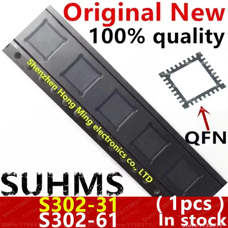 (1 pieza) 100% nuevo para AUO-S302-31 AUO-S302-61 S302-31 S302-61 QFN-32