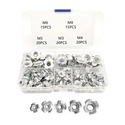 Tuercas cegas M3-M8 para muebles - Kit montaje antigolpes universal