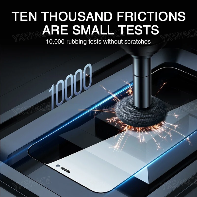 Protector de pantalla antiespía para iPhone X XR XS 11 12 13 mini 14 15 16E 16 17 Air Pro MAX Plus, vidrio templado, 3 uds. - imagen 5