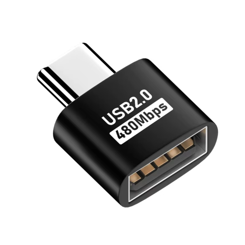 Adaptador USB 2,0 OTG tipo C a USB tipo C macho a hembra, convertidor para Macbook, PC, Xiaomi, Samsung - imagen 2