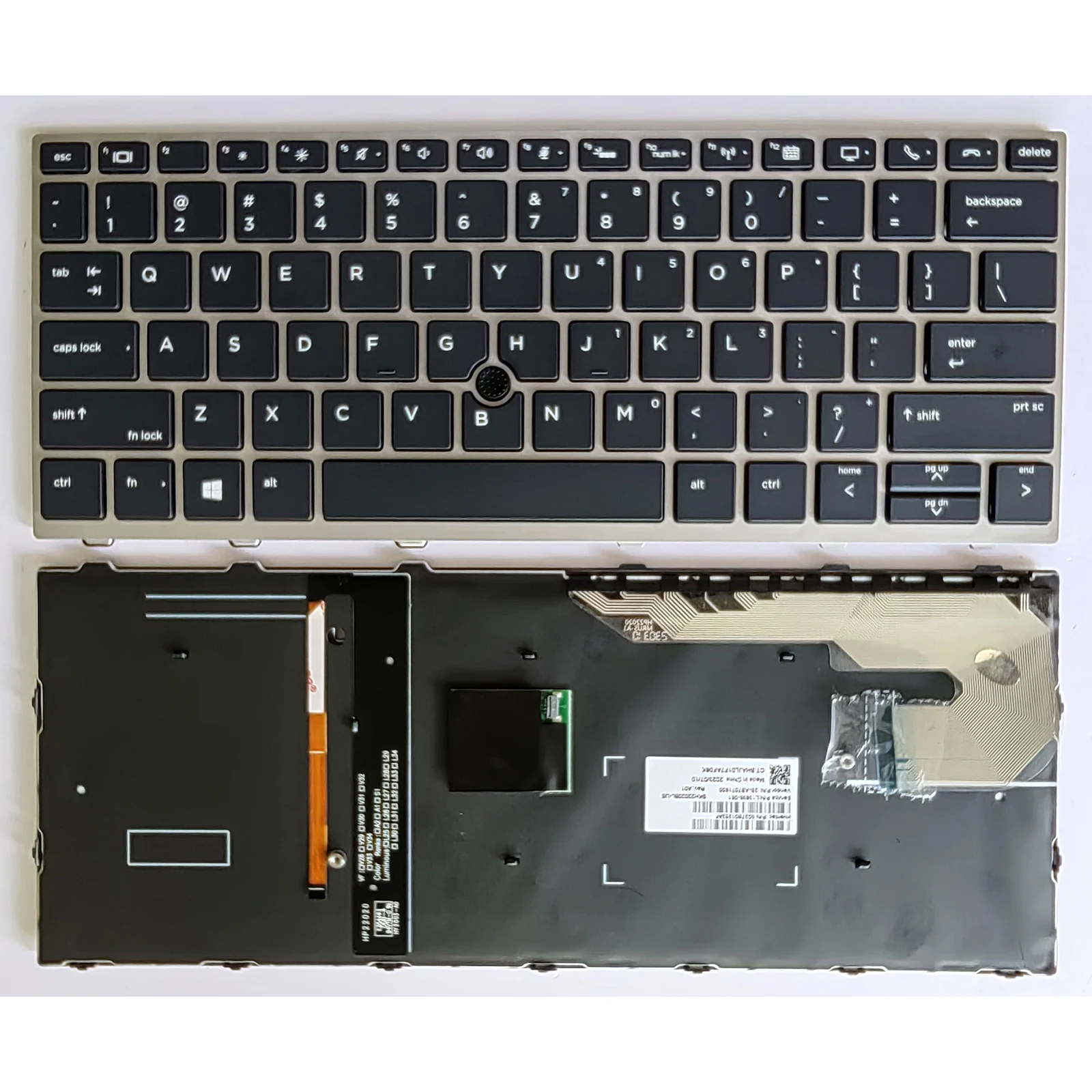 Teclado para portátil estadounidense para Hp EliteBook 730 735 830 836 g5 735 g6 830 g6 L56442-031 L13697-031