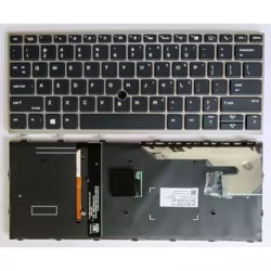 Teclado para portátil estadounidense para Hp EliteBook 730 735 830 836 g5 735 g6 830 g6 L56442-031 L13697-031