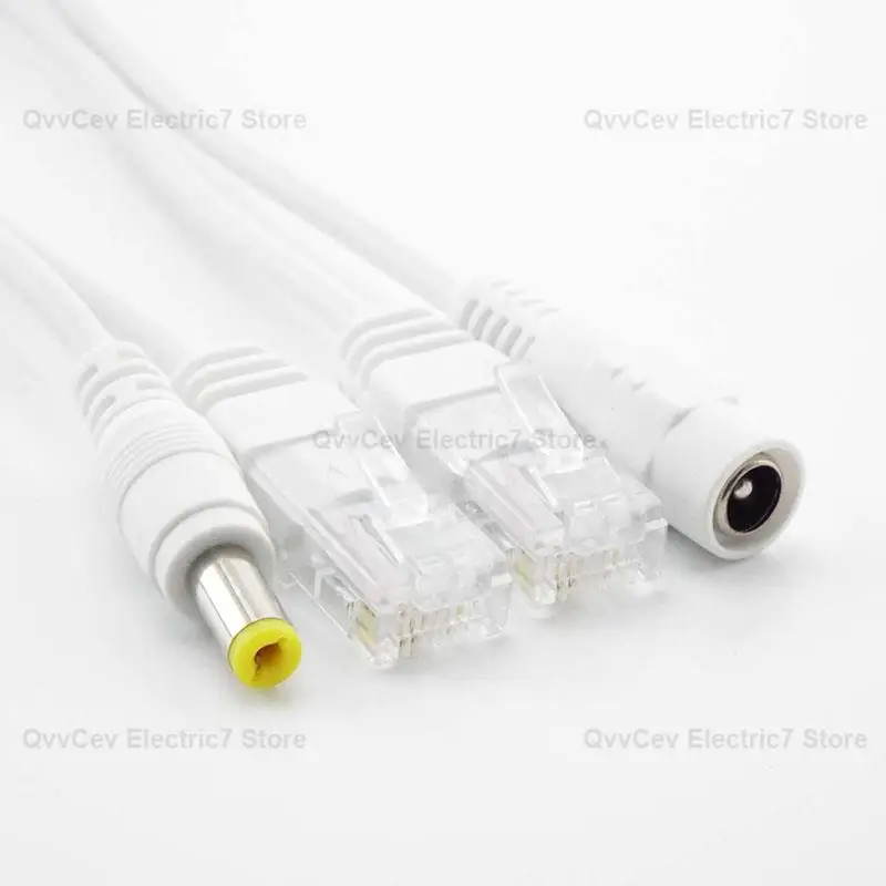 Cable adaptador de alimentación pasiva por Ethernet, divisor POE, inyector RJ45, fuente de alimentación para cámara IP - imagen 4