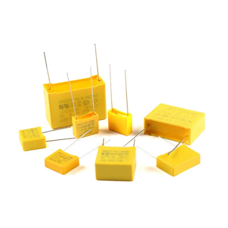 Condensador de seguridad X2 de 275V y 225K, película plástica de seguridad de polipropileno, 2,2 uf, MKP P = 27,5mm, 20 unidades por lote, la mejor calidad - imagen 2