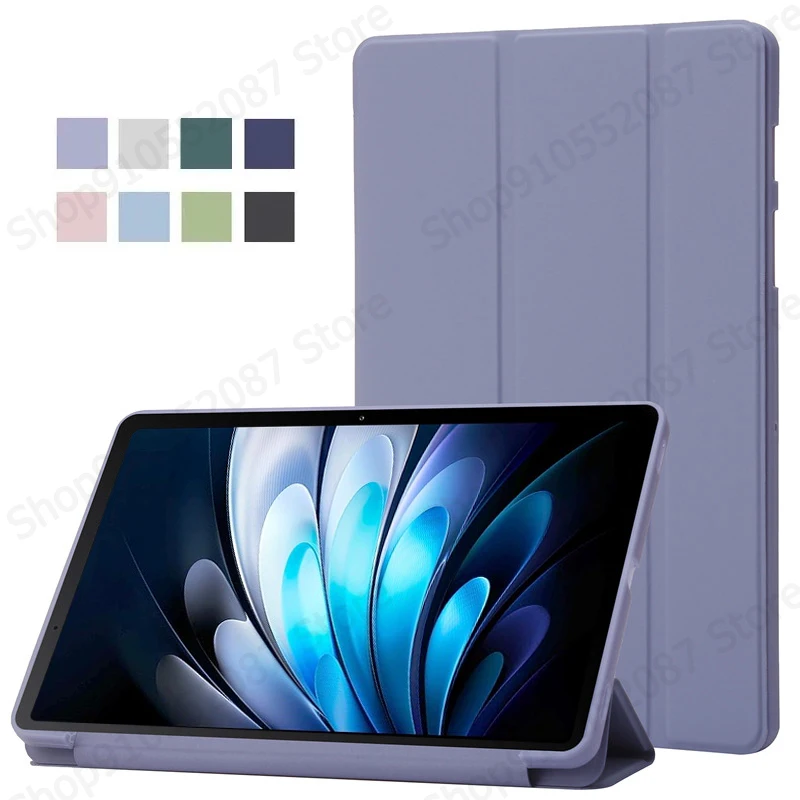 Para Vivo Pad 5 Pro Funda 13 "trifold PU Leaher soporte trasero suave Tablet Coque para Vivo Pad5 Pro 13 pulgadas 2025 Funda