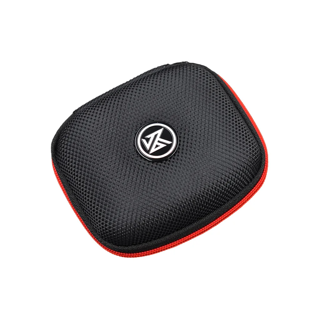 Nueva funda KZ para auriculares, funda para auriculares Bluetooth, funda cuadrada para auriculares de compresión portátil, funda con cremallera EVA con logo ZST V80 ES4