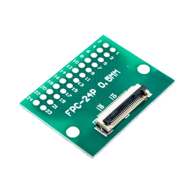Placa adaptadora FPC/FFC 0,5/1,0 MM a 2,54 MM conector soldado 4P/5/6/8/10/12/14/16/18/20/22/24/26/30/40/45/50/60/80 pines - imagen 5