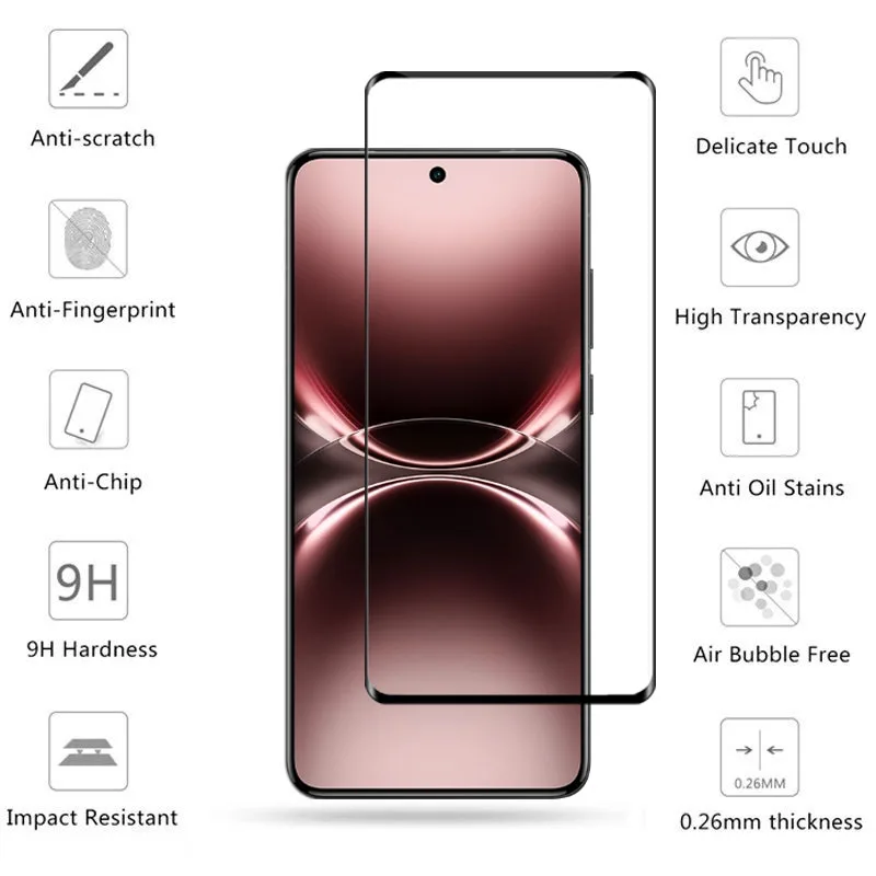 Vidrio de cubierta completa para Vivo X200 Ultra Protector de pantalla Vivo X200 vidrio Ultra templado película protectora de teléfono 3D Vivo X200 Ultra - imagen 4