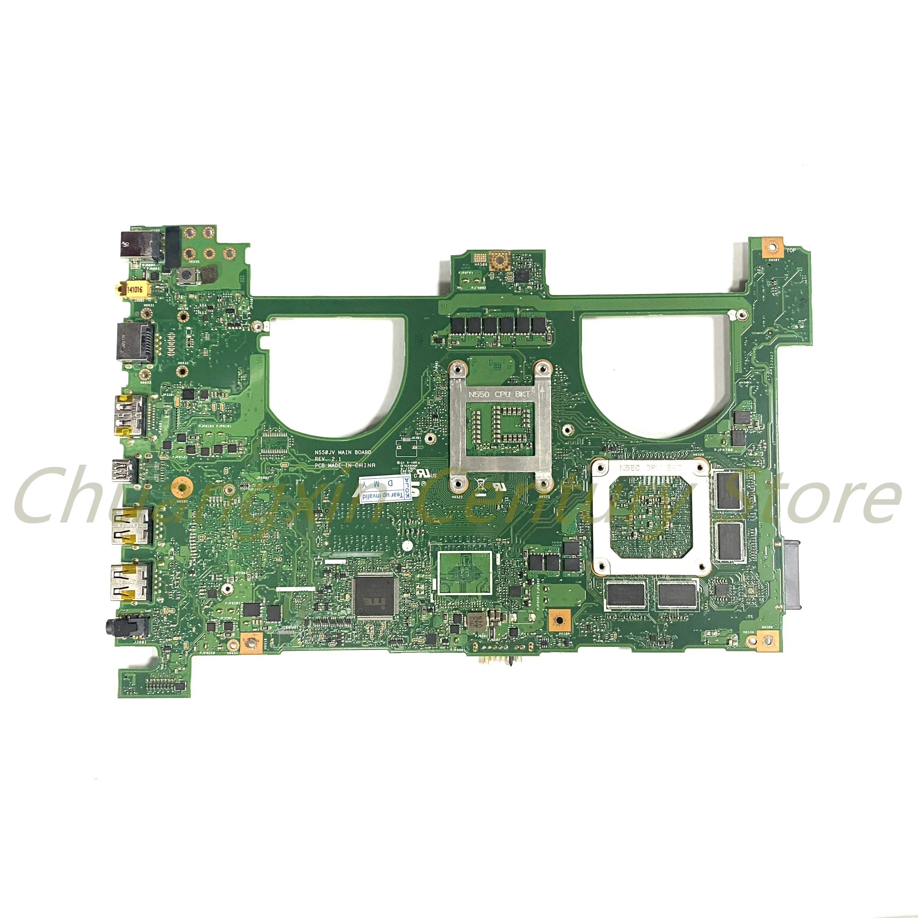 Para ASUS N550J N550JK N550JX G550J G550JV G550JK G550JX placa base para ordenador portátil N550JV con CPU I5 I7 GT750M GTX850M GPU 100% probado - imagen 2