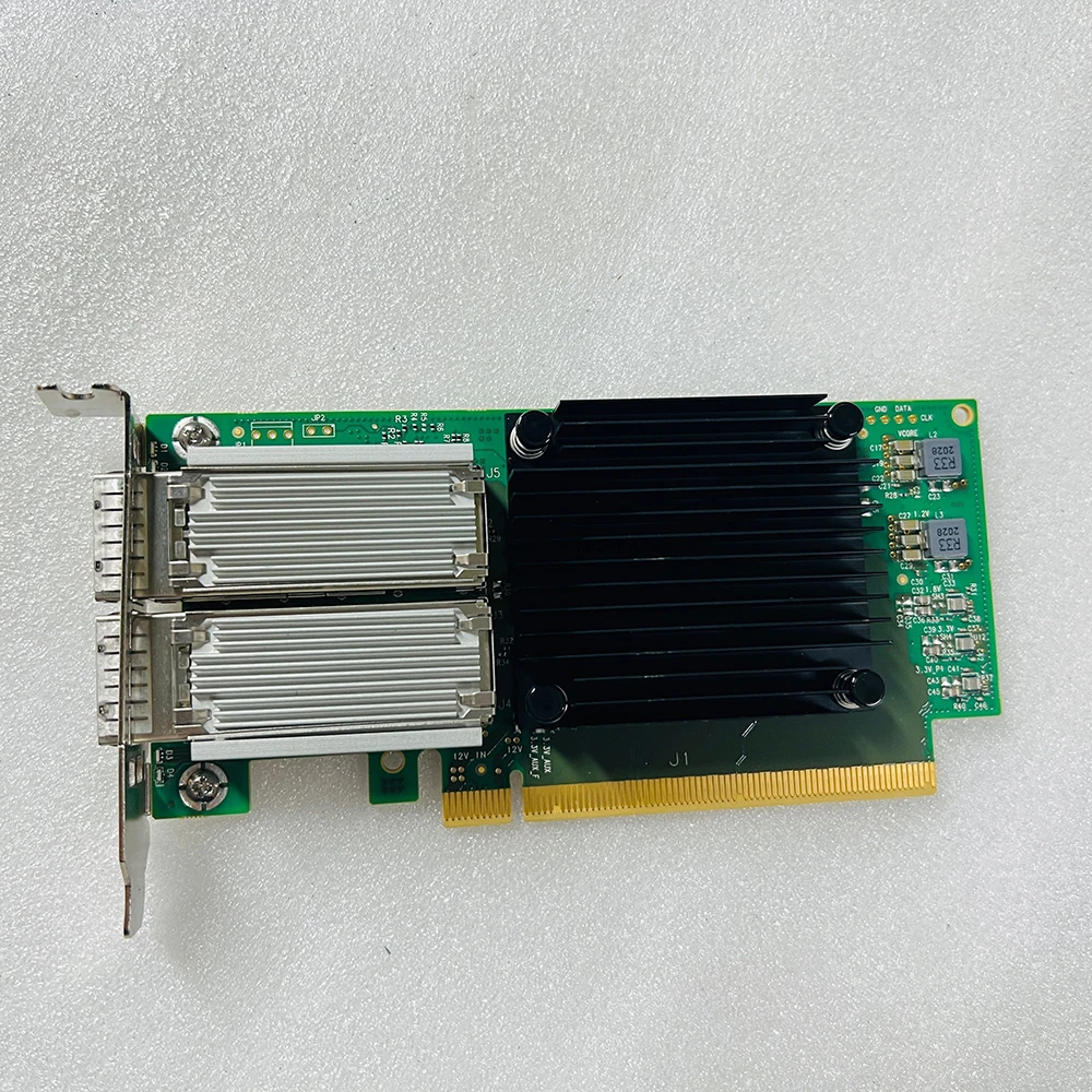 Para tarjeta de red de fibra óptica Mellanox ConnectX-5 100G de doble puerto 10G MCX516A 09FTMY - imagen 4