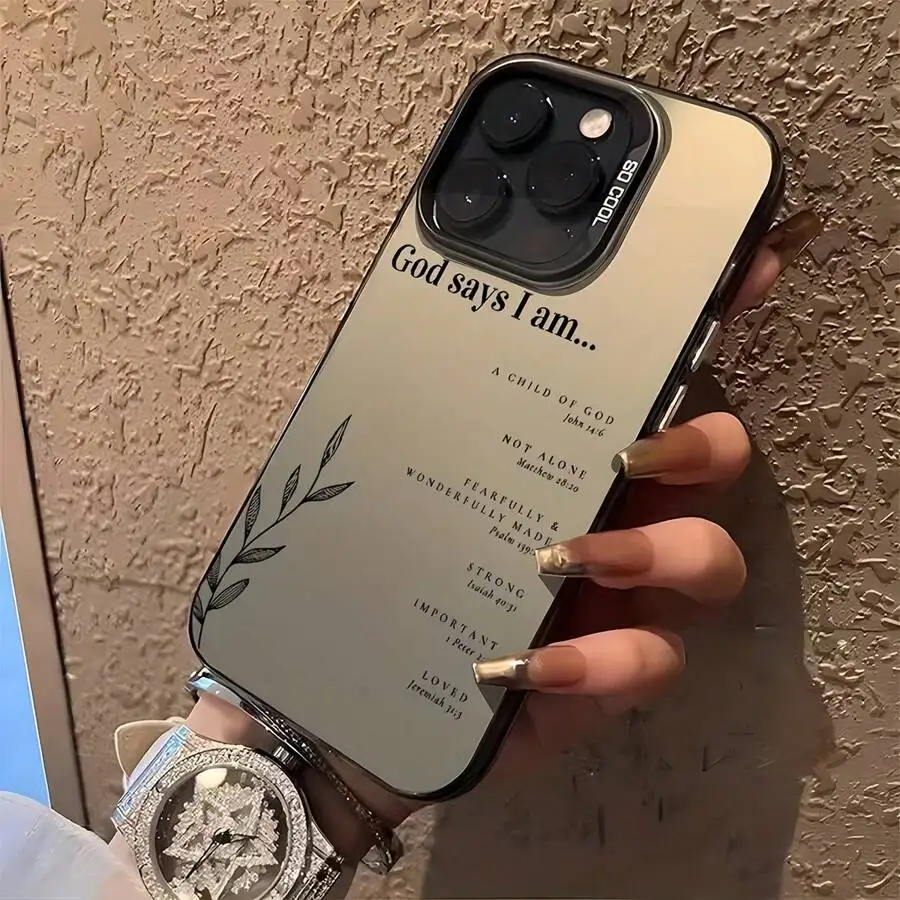 Coque de téléphone argentée esthétique Affermations, étui antichoc pour Xiaomi 15T 14T 13T Pro 11 Lite5G 14 13 12 Poco X7 X6 X5 F6 F7 Pro