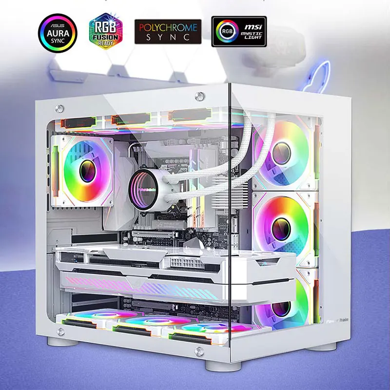 UPSIREN PRISM 4 PRO Ventilador PC ARGB 120mm PWM Ultra Silencioso - imagen 5