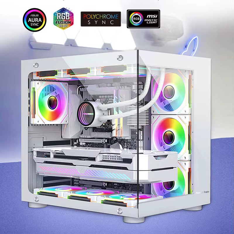 UPSIREN PRISM 4 PRO Ventilador PC ARGB 120mm PWM Ultra Silencioso - imagen 5