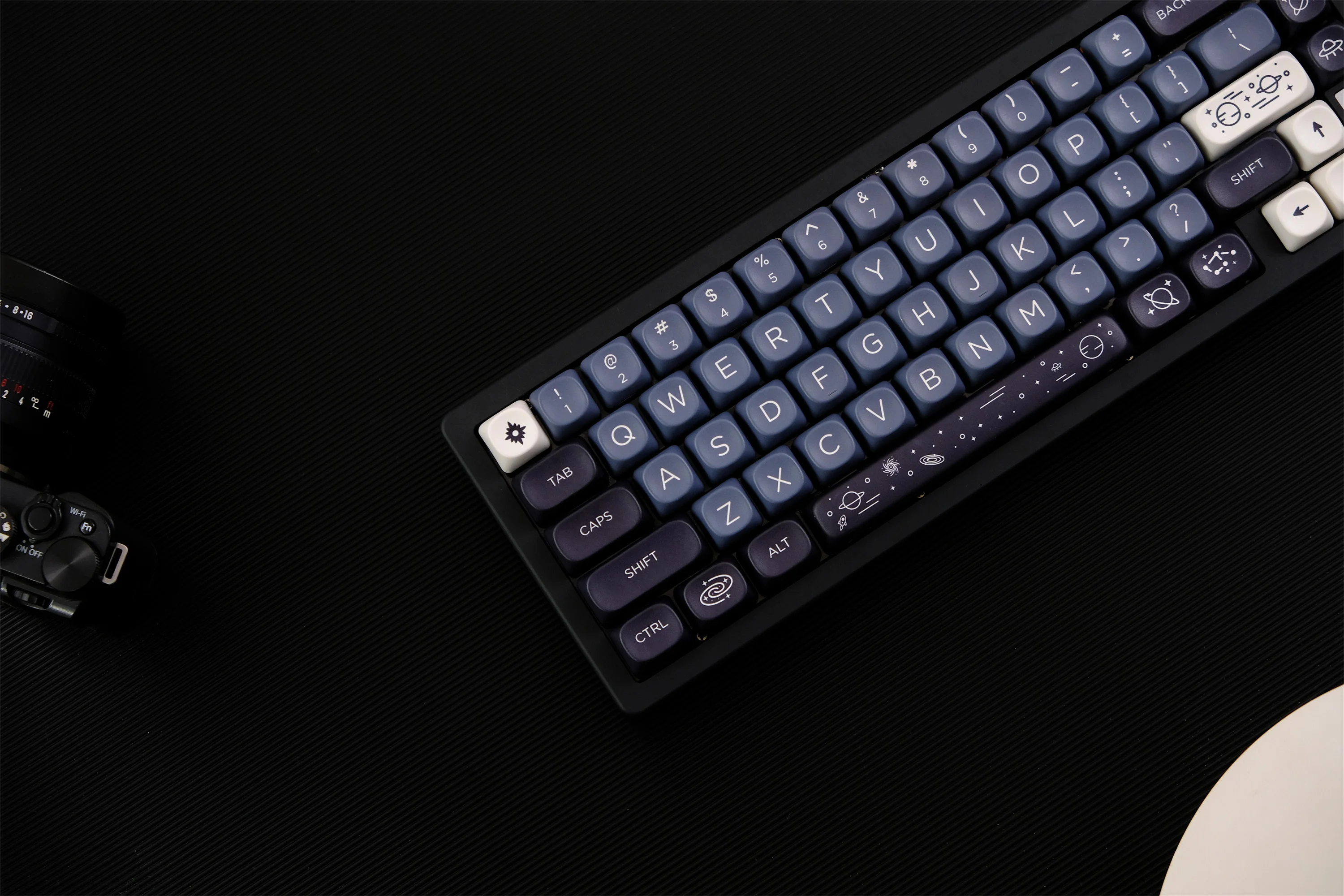 GMK Galaxy Keycaps 126 teclas PBT Keycap MOA XOA perfil DYE-SUB para MX Switch Wooting Teclado mecánico Keycap ISO ANSI diseño - imagen 5