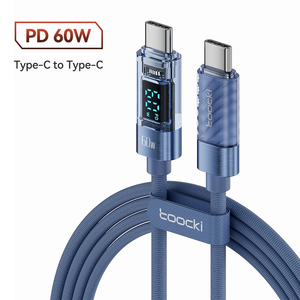 Blue 60W Cable