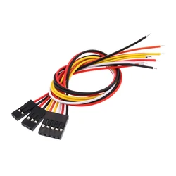 Cables Jumper Dupont 2.54mm 20cm Macho 2-10 Pines Ensamblados