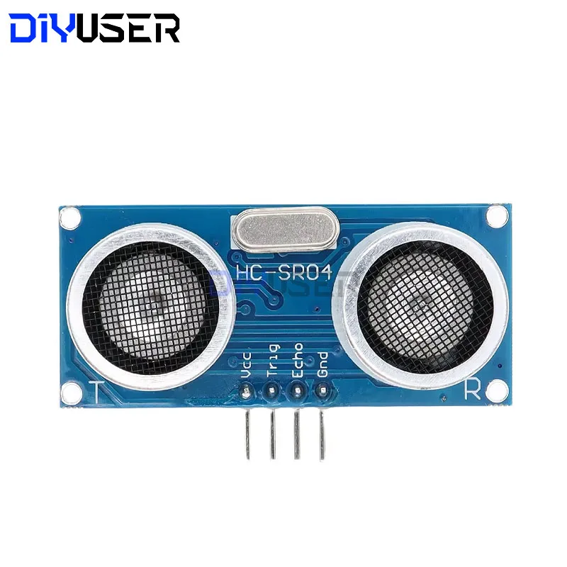 DIYUSER-Módulo ultrasónico de 2 piezas, Sensor transductor de medición de distancia de HC-SR04, Detector Arduino, rango de coche inteligente - imagen 4