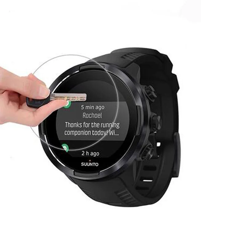 Película protectora transparente de vidrio duro para reloj inteligente, cubierta protectora de pantalla de música para Garmin Forerunner 165, Fr165, accesorios para reloj inteligente - imagen 2