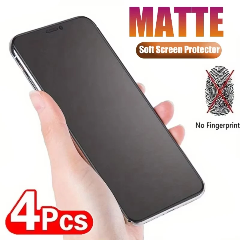 1/4 Uds protectores de pantalla de vidrio templado mate para Xiaomi Poco M6 M5S M5 M4 M3 M2 X6 Pro X5 X4 X4 X3 NFC F5 F4 GT F3 C65 C40 C31 - imagen 2