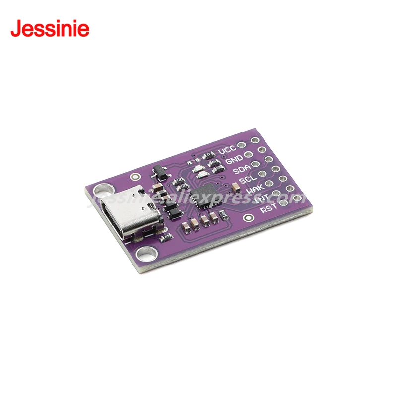 2 uds/1 unidad CP2112 Micro tipo C USB a módulo SMBus/I2C comunicación USB a I2C CCS811 Placa de Control de placa de depuración - imagen 5