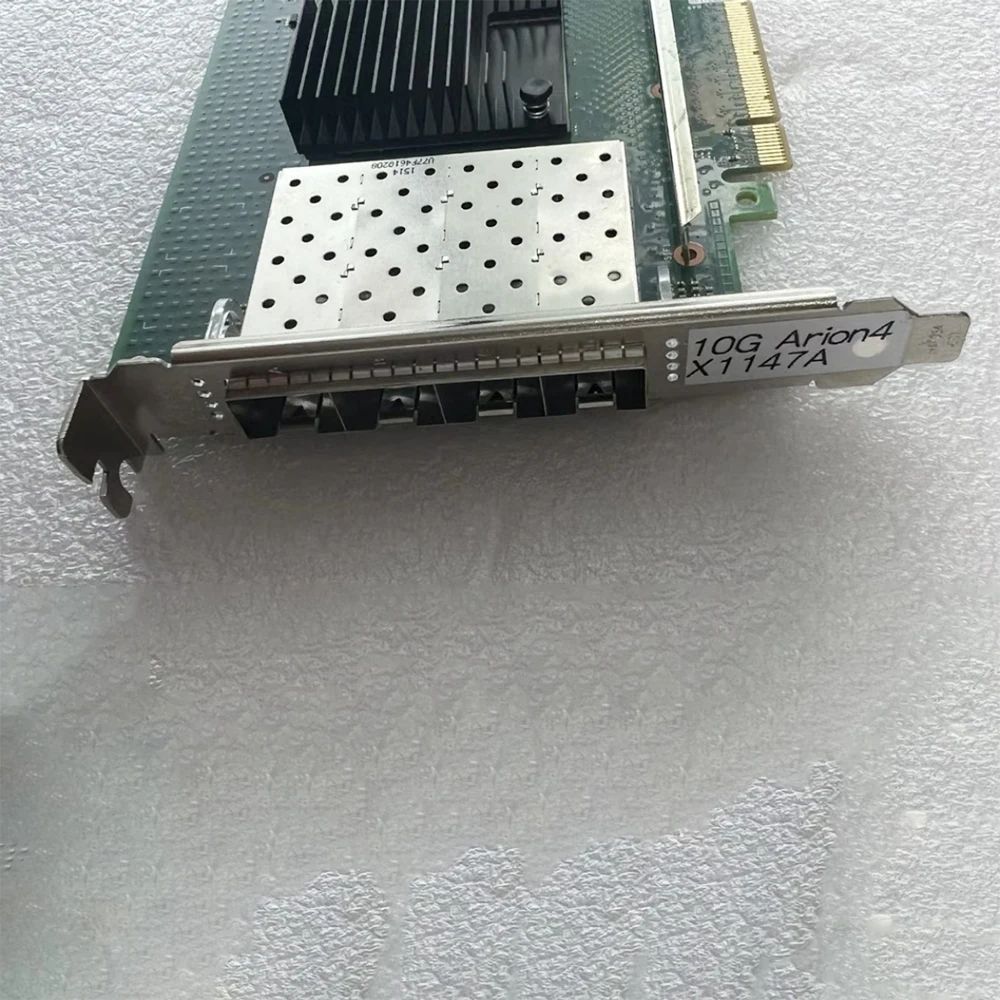 X710DA4 Chip de cuatro puertos eléctricos Tarjeta de red de 10 bits Gigiga X710-DA4 - imagen 5