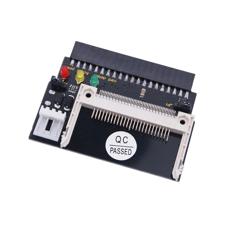 Conector convertidor CF macho a IDE hembra CF a IDE, placa elevadora de 3,5 pulgadas y 40 pines, adaptador de tarjeta Flash compacto de arranque para PC de escritorio