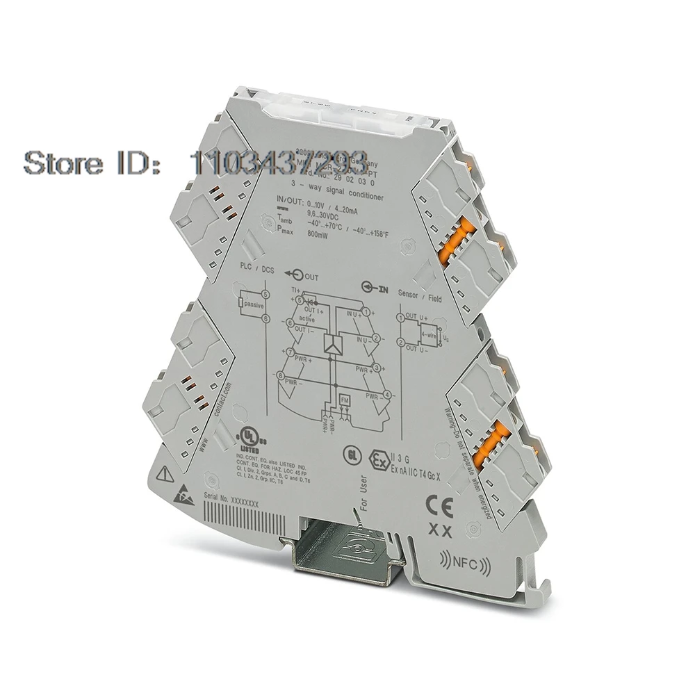 Nuevo MINI MCR-2-U-I4-PT 2902030   Acondicionador de señal de 3 vías 0V...10V 4mA...20mA para Phoenix - imagen 5